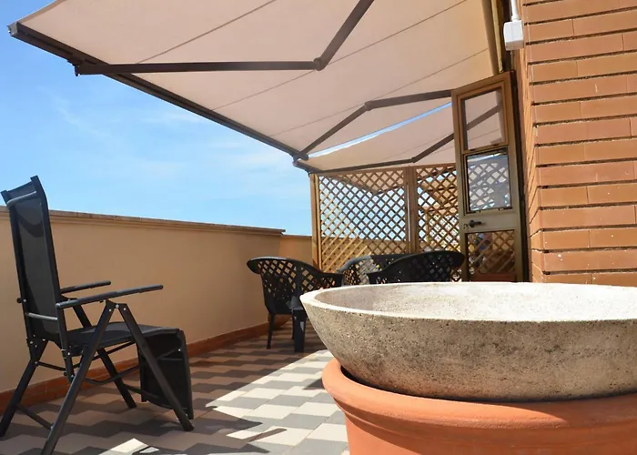 Fantastic Sardinia Residenza Le Terrazze Casa G Pischedda Attico Vista Mare Pensjonat Sassari